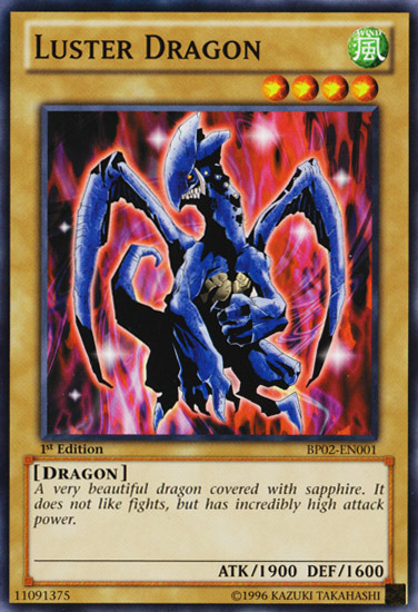 Luster Dragon [BP02-EN001] Mosaic Rare - Duel Kingdom