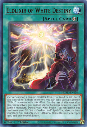 Eldlixir of White Destiny [MGED-EN124] Rare - Duel Kingdom