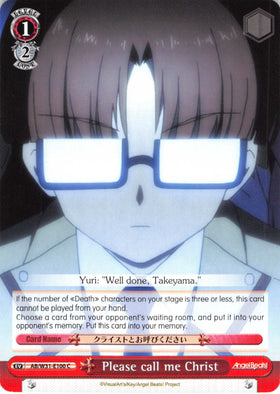 Please call me Christ (AB/W31-E100 C) [Angel Beats! Re:Edit]