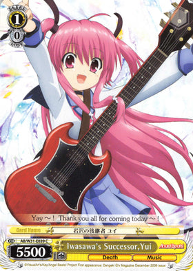 Iwasawa's Successor, Yui (AB/W31-E039 C) [Angel Beats! Re:Edit]