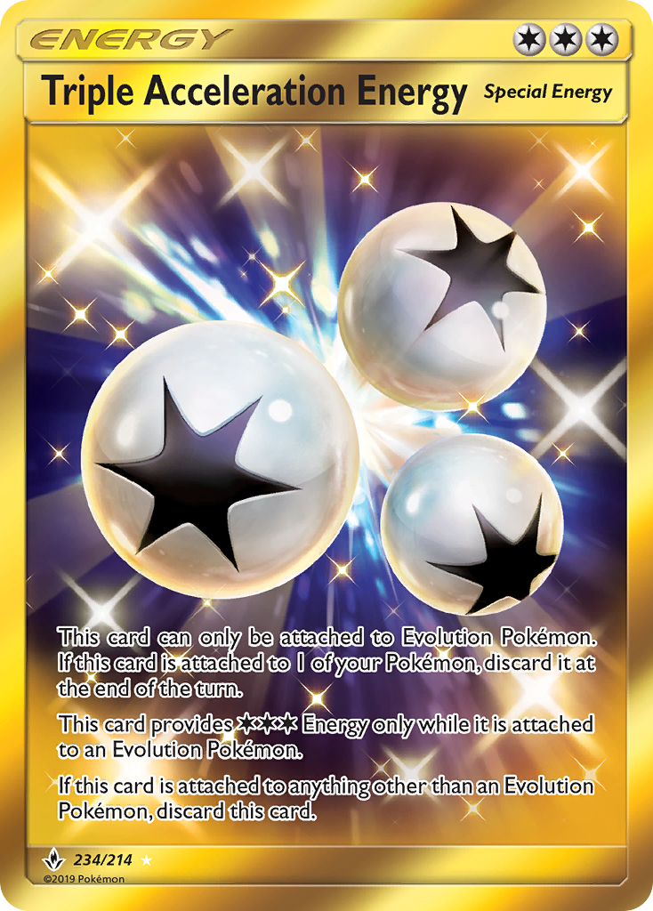 Triple Acceleration Energy (234/214) [Sun & Moon: Unbroken Bonds] - Duel Kingdom