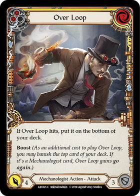 Over Loop (Yellow) [ARC021-C] 1st Edition Normal - Duel Kingdom