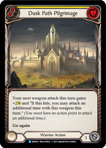 Dusk Path Pilgrimage (Yellow) [MON111] 1st Edition Normal - Duel Kingdom