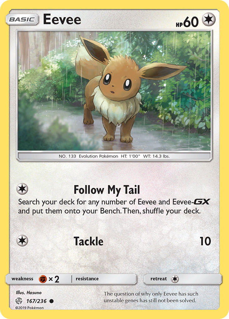 Eevee (167/236) [Sun & Moon: Cosmic Eclipse] - Duel Kingdom