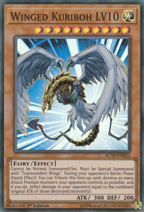 Winged Kuriboh LV10 [AC19-EN023] Super Rare - Duel Kingdom