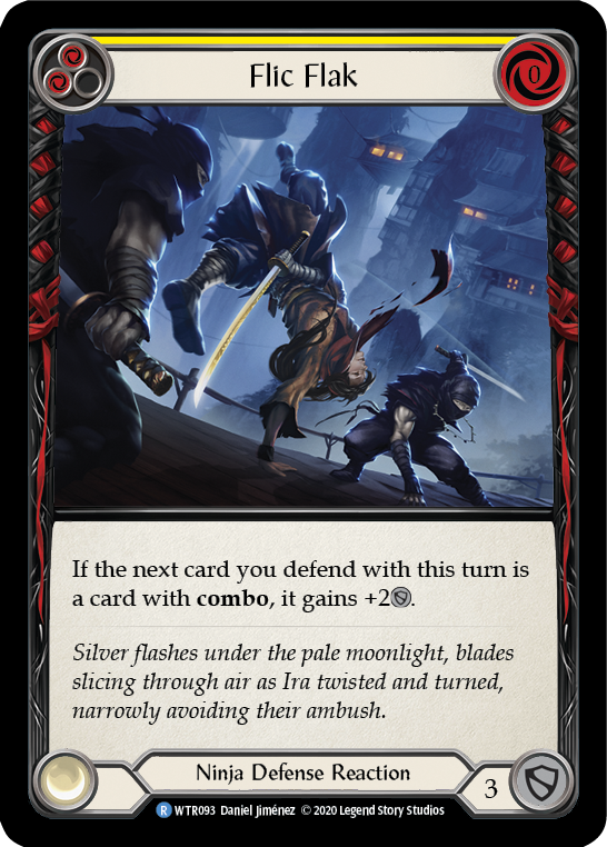 Flic Flak (Yellow) [WTR093] Unlimited Normal - Duel Kingdom