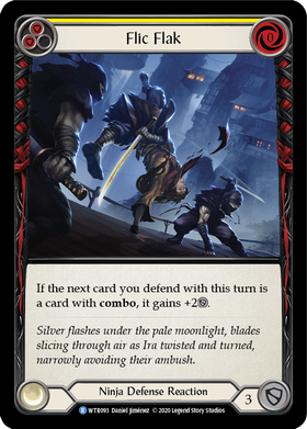 Flic Flak (Yellow) [WTR093] Unlimited Normal - Duel Kingdom