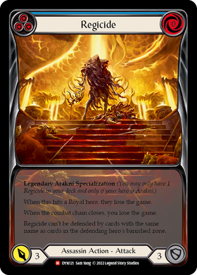 Regicide (Extended Art) [DYN121] [Dynasty] Rainbow Foil