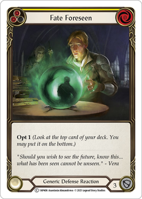 Fate Foreseen (Yellow) [1HP406] [History Pack Vol.1]