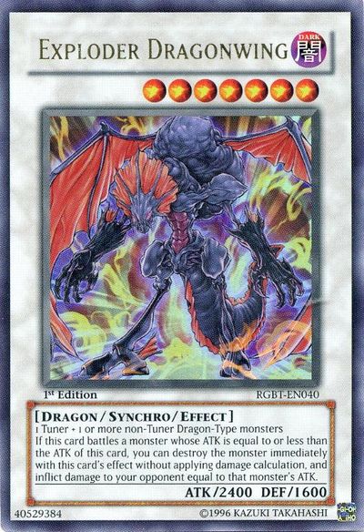 Exploder Dragonwing [RGBT-EN040] Ultra Rare - Duel Kingdom