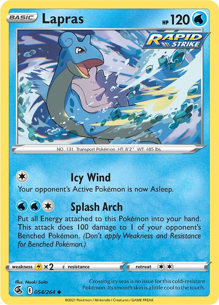 Lapras (054/264) [Sword & Shield: Fusion Strike] - Duel Kingdom