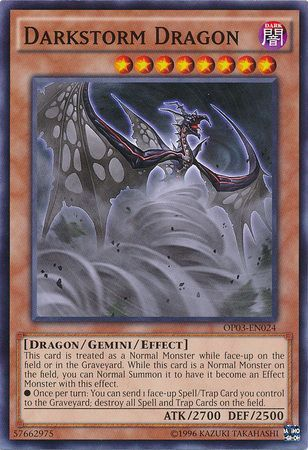 Darkstorm Dragon [OP03-EN024] Common - Duel Kingdom