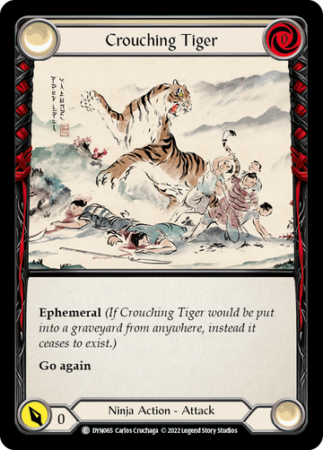 Crouching Tiger [DYN065] [Dynasty] Rainbow Foil