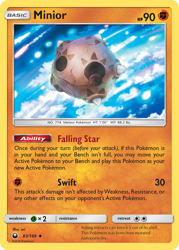 Minior (83/168) [Sun & Moon: Celestial Storm] - Duel Kingdom