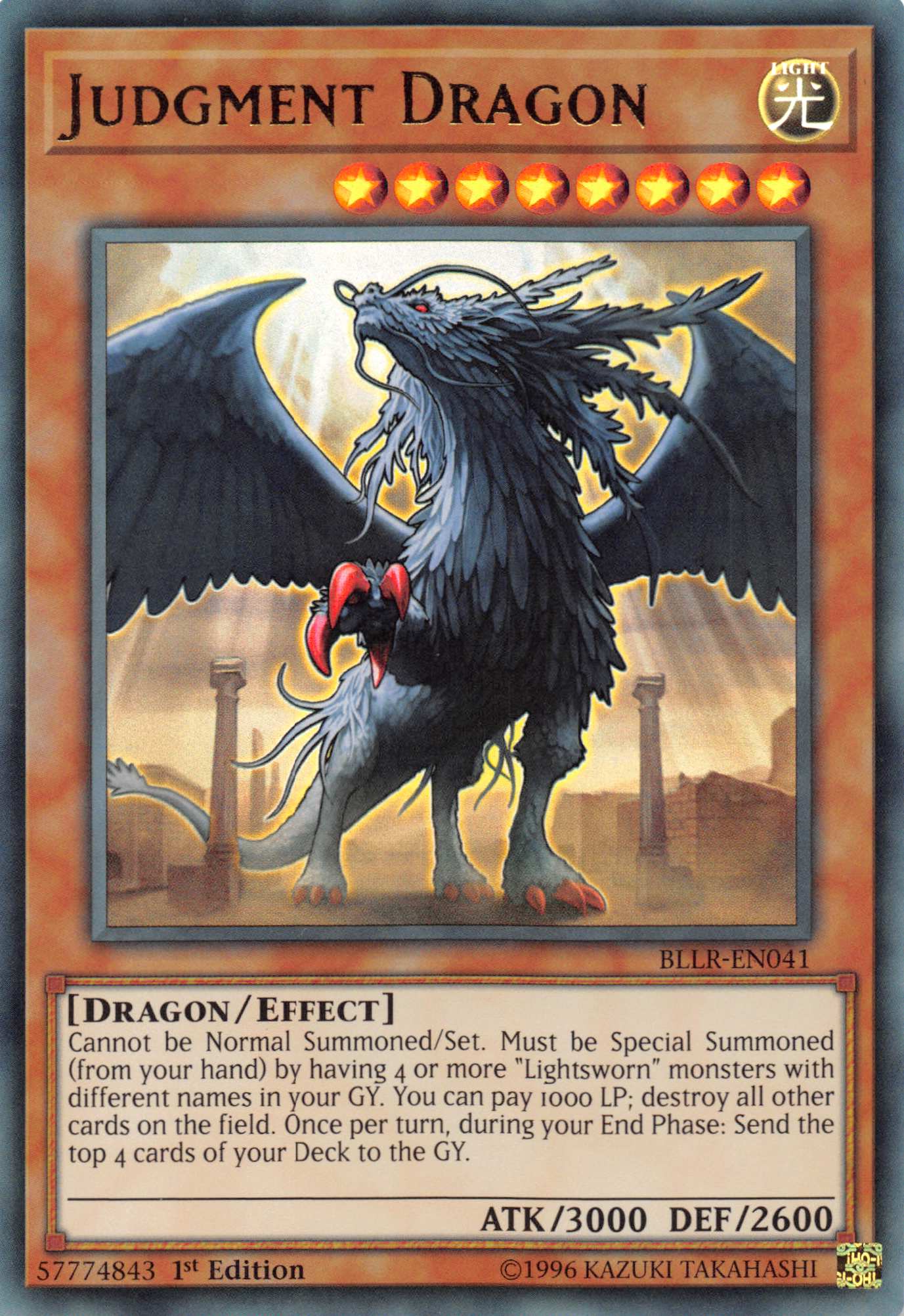 Judgment Dragon [BLLR-EN041] Ultra Rare