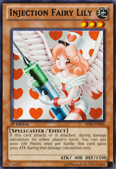 Injection Fairy Lily [BP02-EN018] Rare - Duel Kingdom