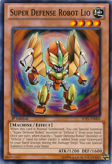 Super Defense Robot Lio [JOTL-EN006] Common - Duel Kingdom