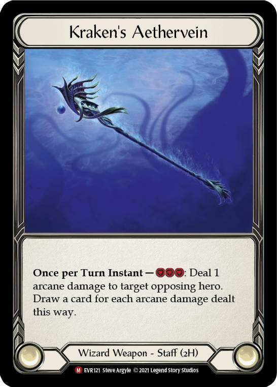Kraken's Aethervein [EVR121] 1st Edition Normal - Duel Kingdom