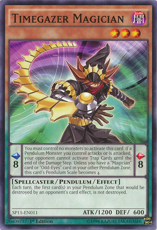 Timegazer Magician [SP15-EN011] Common - Duel Kingdom
