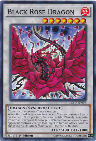 Black Rose Dragon [LC5D-EN099] Common - Duel Kingdom