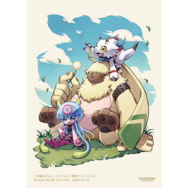 Digimon TCG: Gammamon, Angoramon & Jellymon Sleeves (60 Sleeves)