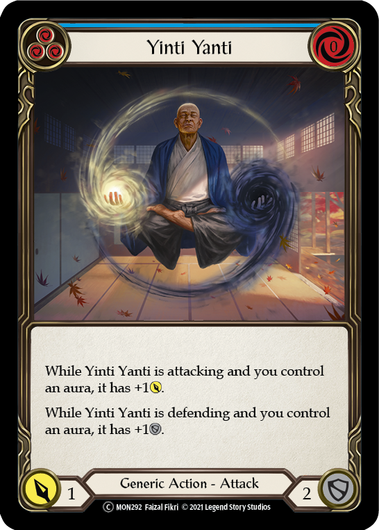 Yinti Yanti (Blue) (Rainbow Foil) [U-MON292-RF] Unlimited Rainbow Foil - Duel Kingdom