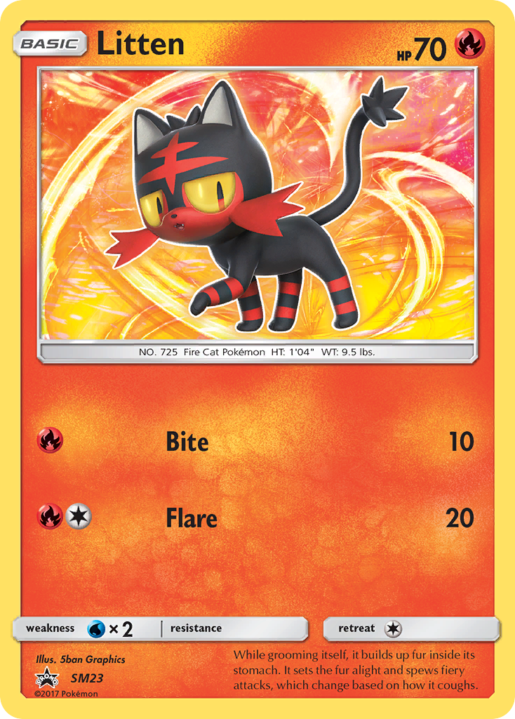 Litten (SM23) [Sun & Moon: Black Star Promos] - Duel Kingdom