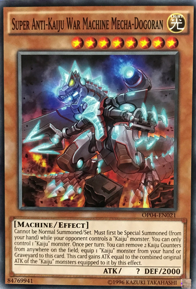 Super Anti-Kaiju War Machine Mecha-Dogoran [OP04-EN021] Common - Duel Kingdom