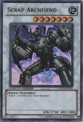 Scrap Archfiend [DREV-ENSP1] Ultra Rare - Duel Kingdom