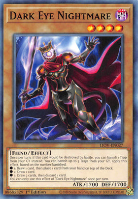 Dark Eye Nightmare [LIOV-EN027] Common - Duel Kingdom