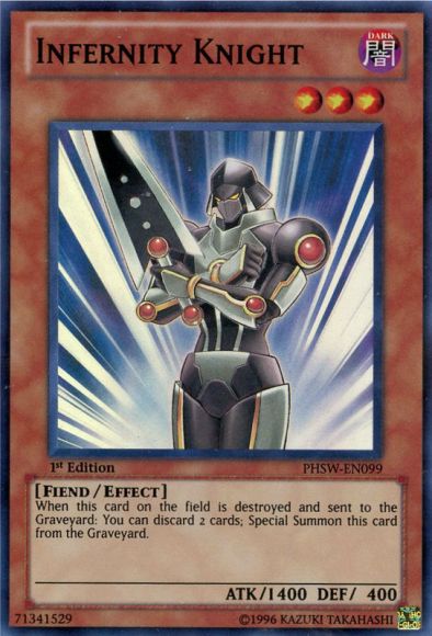 Infernity Knight [PHSW-EN099] Super Rare - Duel Kingdom