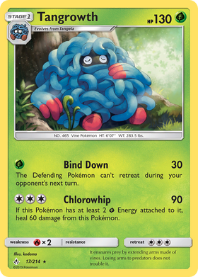 Tangrowth (17/214) [Sun & Moon: Unbroken Bonds] - Duel Kingdom