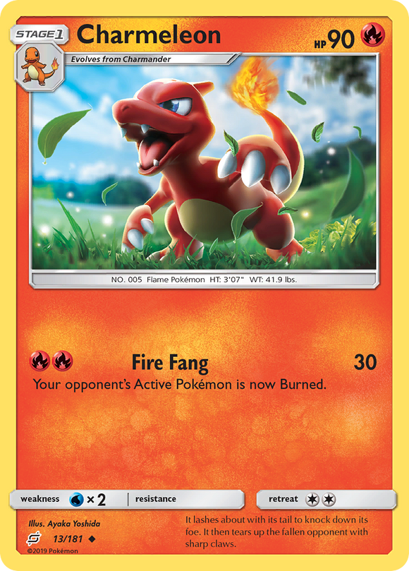 Charmeleon (13/181) [Sun & Moon: Team Up] - Duel Kingdom