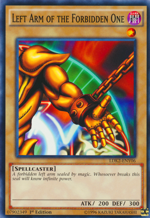 Left Arm of the Forbidden One [LDK2-ENY06] Common - Duel Kingdom