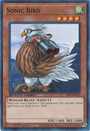 Sonic Bird [SS04-ENB14] Common - Duel Kingdom