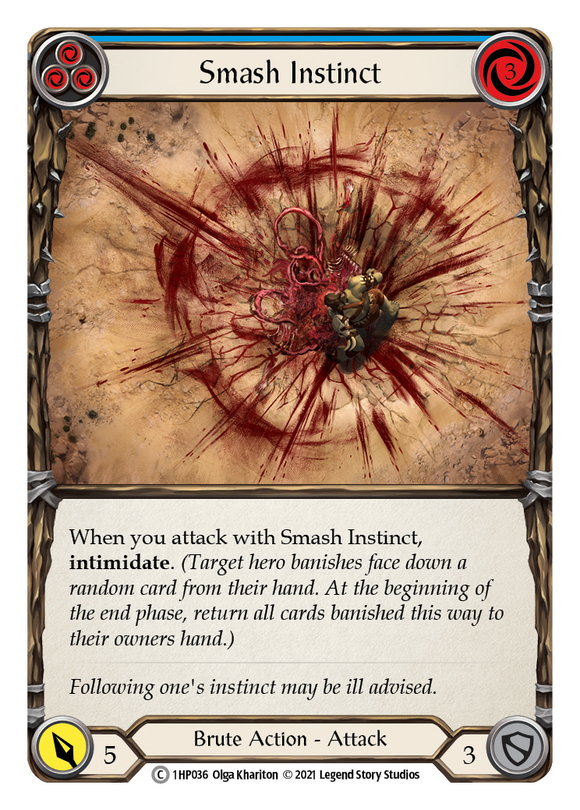 Smash Instinct (Blue) [1HP036]