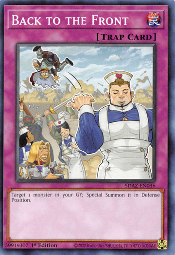 Back to the Front [SDAZ-EN036] Common - Duel Kingdom