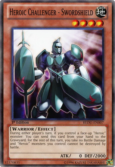 Heroic Challenger - Swordshield [REDU-EN007] Common - Duel Kingdom