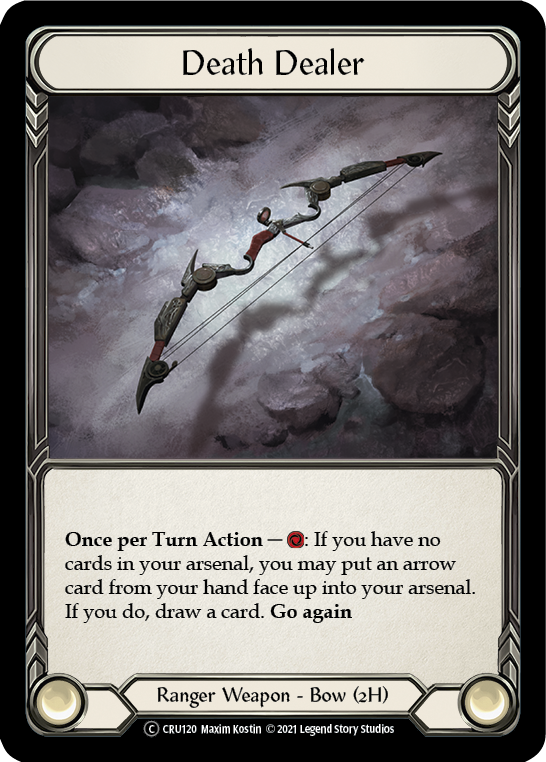 Death Dealer (Rainbow Foil) [CRU120-RF] Unlimited Rainbow Foil - Duel Kingdom