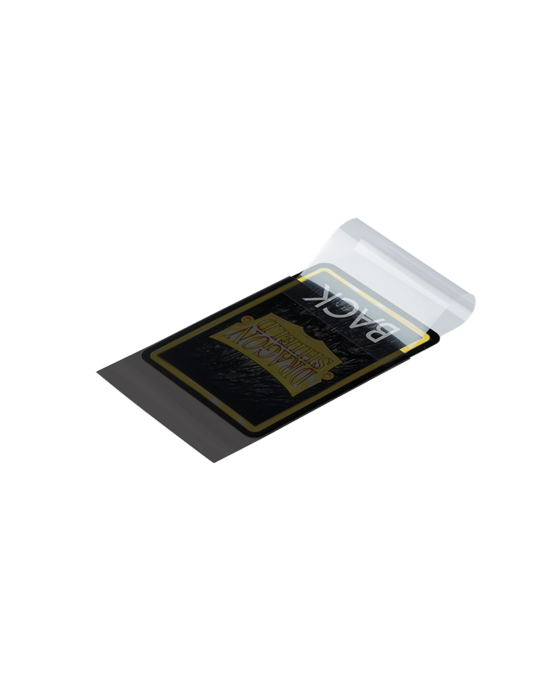 Dragon Shield: 100ct Perfect Fit Sealable Standard Size Deck Protectors - Smoke - Duel Kingdom