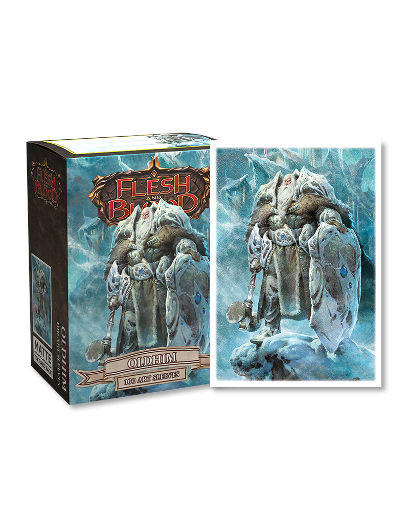 100ct Matte Art Dragon Shield Sleeves - Oldhim