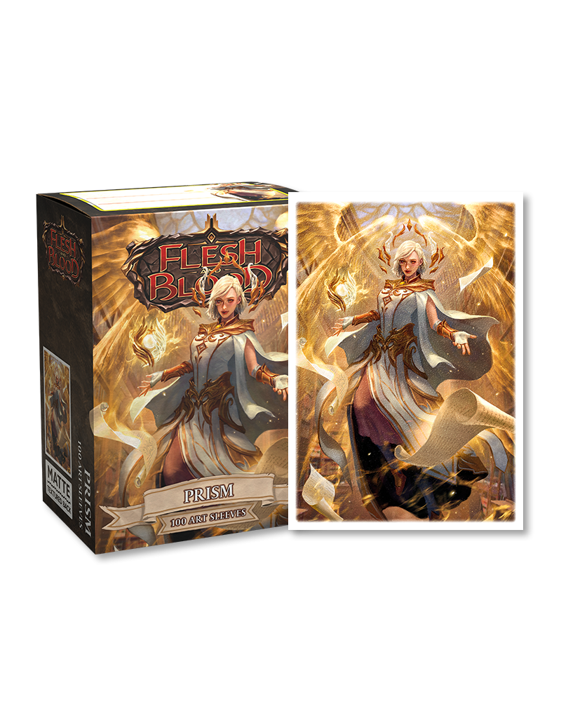 100ct Matte Art Dragon Shield Sleeves - Prism