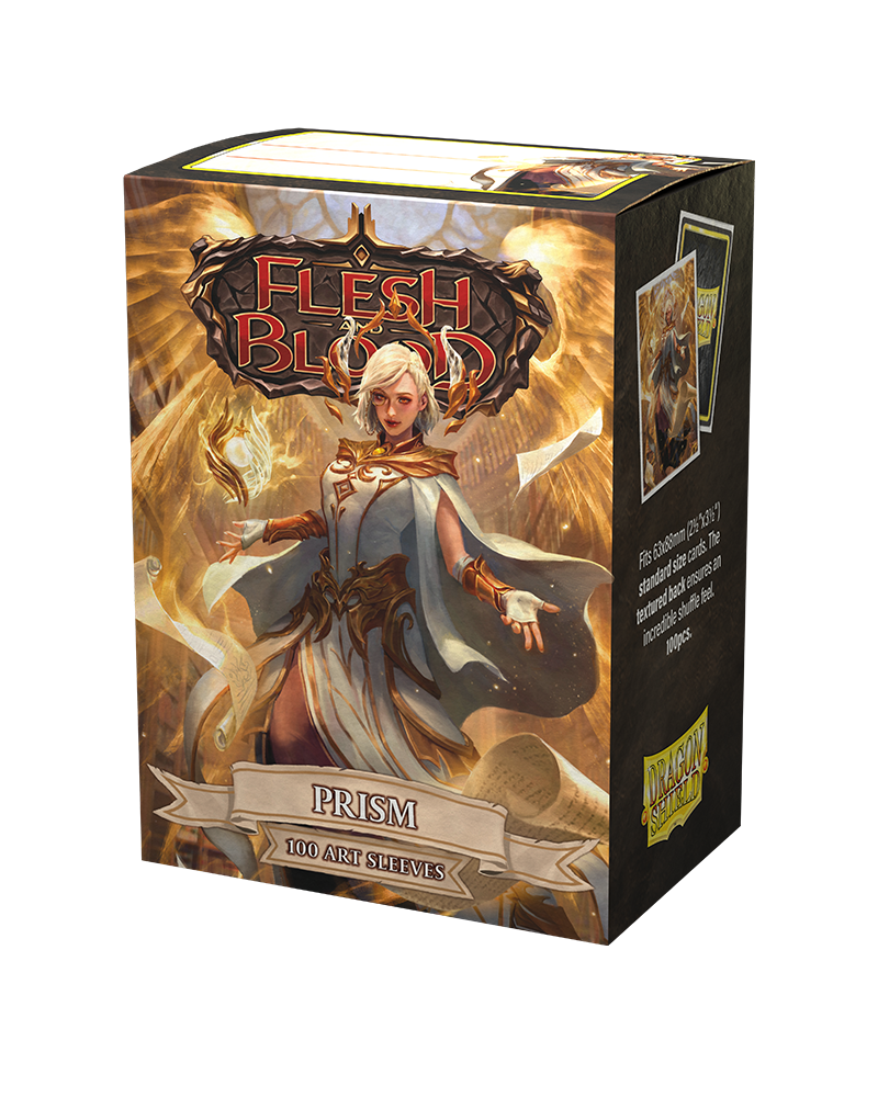 100ct Matte Art Dragon Shield Sleeves - Prism