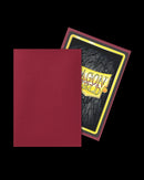 60ct Blood Red Dragon Shield Matte Sleeves (Japanese Size)-1