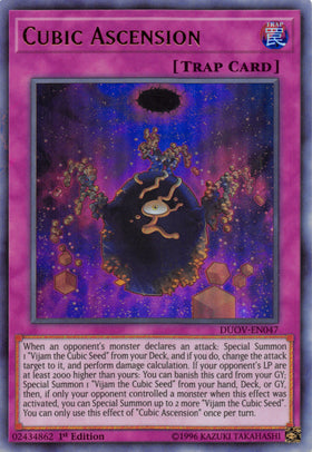 Cubic Ascension [DUOV-EN047] Ultra Rare