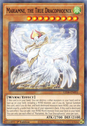 Mariamne, the True Dracophoenix [LED8-EN051] Common - Duel Kingdom