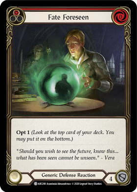 Fate Foreseen (Red) [ARC200] Unlimited Rainbow Foil - Duel Kingdom