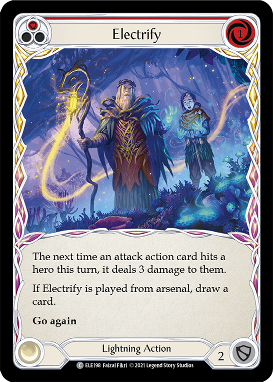 Electrify (Red) [ELE198] 1st Edition Normal - Duel Kingdom