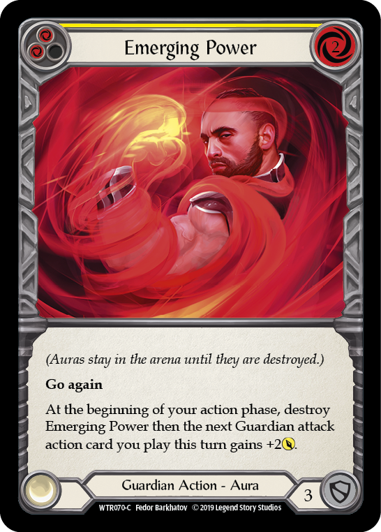 Emerging Power (Yellow) [WTR070-C] Alpha Print Normal - Duel Kingdom