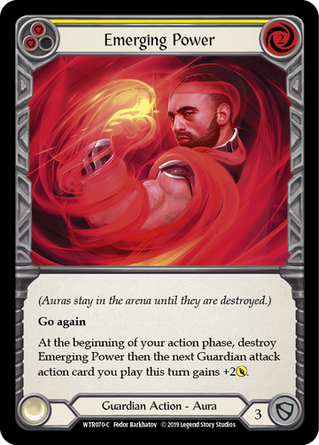 Emerging Power (Yellow) [WTR070-C] Alpha Print Normal - Duel Kingdom